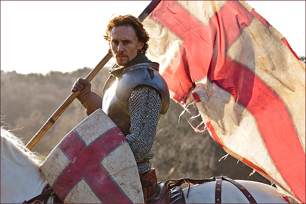Tom Hiddleston as Henry V, BBC TV adaptation